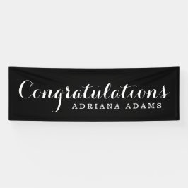 Eleganter Skript-Abschluss Banner