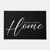 Eleganter Skriptname Fußmatte (Vorderseite)