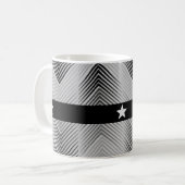 Eleganter Sliver Star Kaffeetasse (Vorderseite Links)