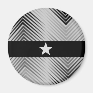 Eleganter Sliver Star Magnet