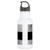 Eleganter Sliver Star Trinkflasche (Rückseite)