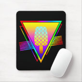 Eleganter Sommer Retro Ice Drop Mousepad (Mit Mouse)