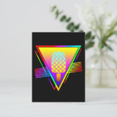 Eleganter Sommer Retro Ice Drop Postkarte (Stehend Vorderseite)