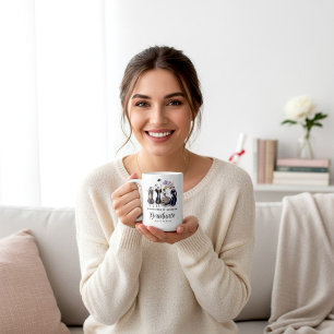 Eleganter Spaß-Absolventen Hut Klasse 2026 Kaffeetasse