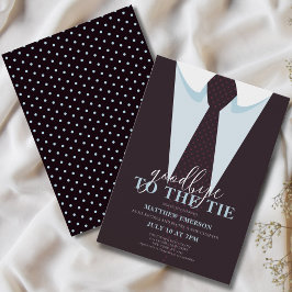 Eleganter Spaß Auf Wiedersehen der Krawatte Männer Einladung