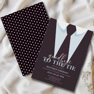 Eleganter Spaß Auf Wiedersehen der Krawatte Männer Einladung