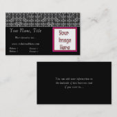 Eleganter Spitze-Deckel addieren Ihre Visitenkarte (Vorne/Hinten)