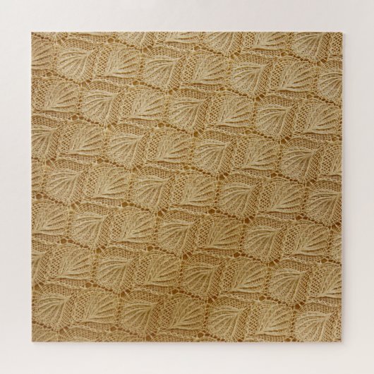 Eleganter Spitzenstoff: Texturierte Muster. Puzzle (Horizontal)