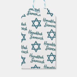 Eleganter Star von David Hanukkah Sameach Geschenkanhänger