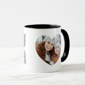 Eleganter Start in Buchstabe X Monogramm Tasse (VorderseiteRechts)