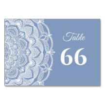 Eleganter, staubiger, weißer Spitzenmanala