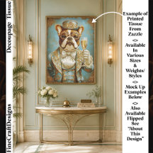 Eleganter Steampunk-Bulldogge Champagner FR8R-Deco