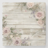 Eleganter Stein-Untersetzer Steinuntersetzer (Vorderseite)