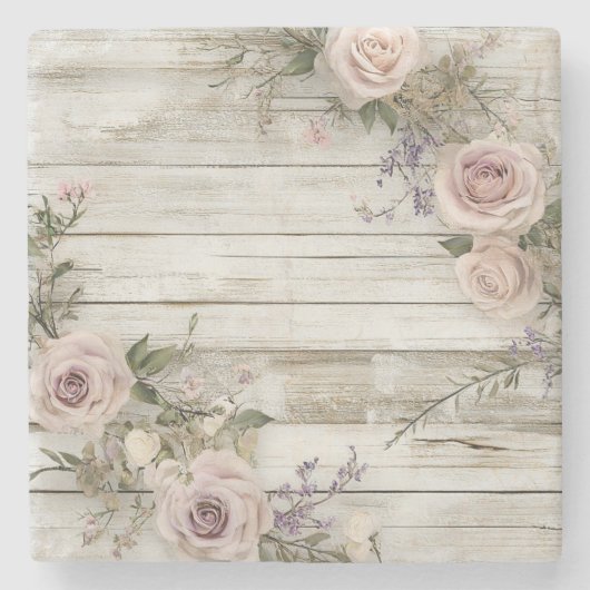 Eleganter Stein-Untersetzer Steinuntersetzer (Vorderseite)