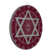 eleganter Stern Dartscheibe (Vorderseite Links)