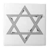 eleganter Stern Fliese (Vorderseite)