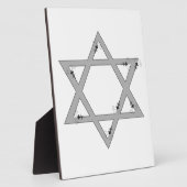 eleganter Stern Fotoplatte (Seite)