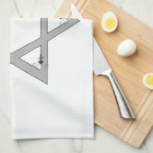 eleganter Stern Küchentuch (Viertel Falte)