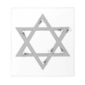 eleganter Stern Notizblock (Vorderseite)