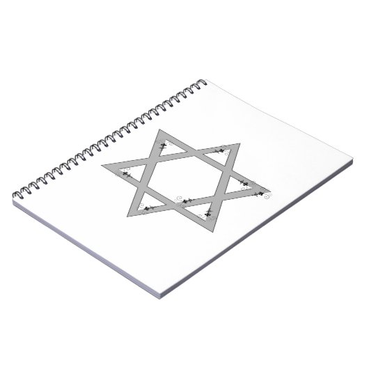 eleganter Stern Notizblock (Linke Seite)