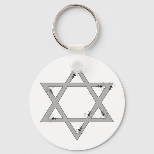 eleganter Stern Schlüsselanhänger (Vorderseite)