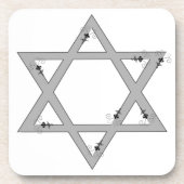 eleganter Stern Untersetzer (Vorderseite)