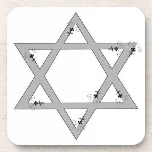 eleganter Stern Untersetzer