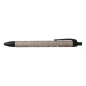 Eleganter Stift für Burlap-Design mit individuelle (Oberseite)
