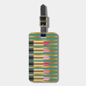 Eleganter Stil - Lipsticks, Personalisiert Gepäckanhänger (Vorderseite vertikal)