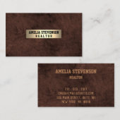Eleganter Stil Visitenkarte (Vorne/Hinten)