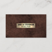 Eleganter Stil Visitenkarte (Vorderseite)