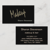 Eleganter Stil Visitenkarte (Vorne/Hinten)