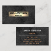 Eleganter Stil Visitenkarte (Vorne/Hinten)