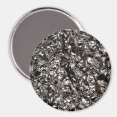 Eleganter Stilftiger Silberschwarzer Metallischer Magnet (Vorderseite/Rückseite)