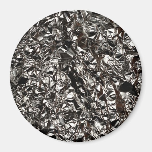 Eleganter Stilftiger Silberschwarzer Metallischer Magnet (Vorne)