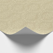 Eleganter StilgoldDamaskus Geschenkpapier (Ecke)