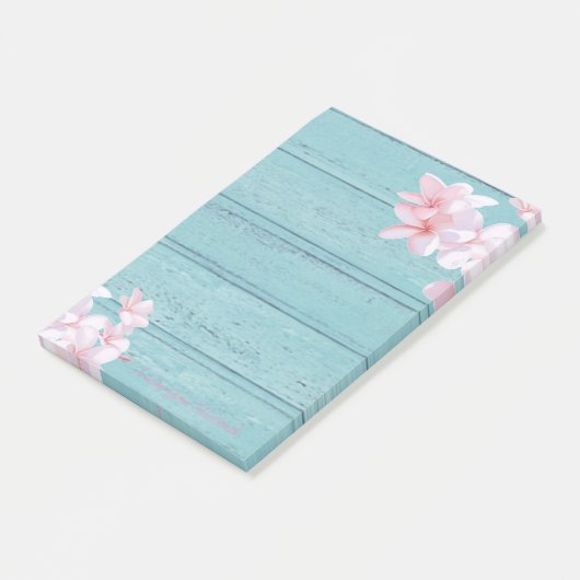 Eleganter Stilstil, Holzstruktur, Kirschbaum Post-it Klebezettel (angewinkelt)