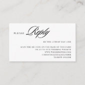 Eleganter, stilvoller, hoch entwickelter QR-Code i Begleitkarte (Vorderseite)