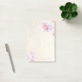 Eleganter, stilvoller Kirschbaum Post-it Klebezettel (Büro)