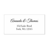 Eleganter stilvoller Schriftart Permastempel (Design)