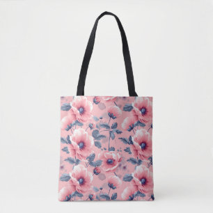 Eleganter stilvoller süßer Boho-Rosa-Blumenstil Tasche