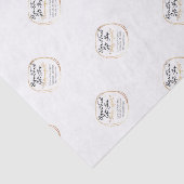 Eleganter Store Corporate Branding Logo erstellen Seidenpapier (Ausschnitt)