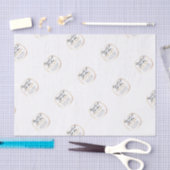 Eleganter Store Corporate Branding Logo erstellen Seidenpapier (Handwerk)