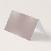 Eleganter Streifen Dankeschön Karte (Rückseite)