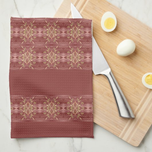 Eleganter Streifen Geschirrtuch (Viertel Falte)