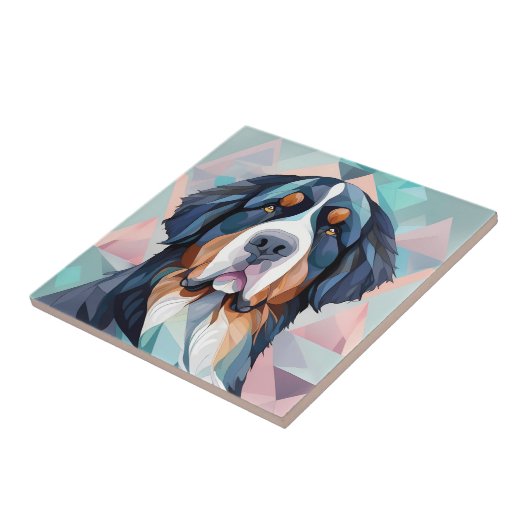 Eleganter, stylischer Berg Fliese (Seite)