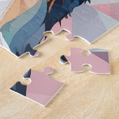 Eleganter, stylischer Berg Puzzle (Seite)