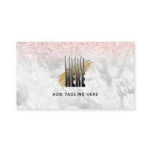 Eleganter Stylist für Loyalty Card l Logo Salon