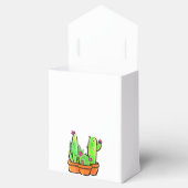Eleganter südwestlicher Cactus cacti succulents Geschenkschachtel (Geöffnet)