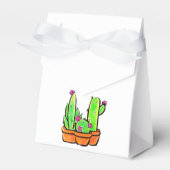 Eleganter südwestlicher Cactus cacti succulents Geschenkschachtel (Vorderseite)
